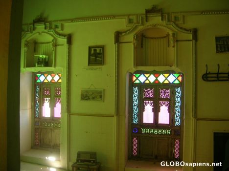 Postcard Windows of the Al Kaf Palace