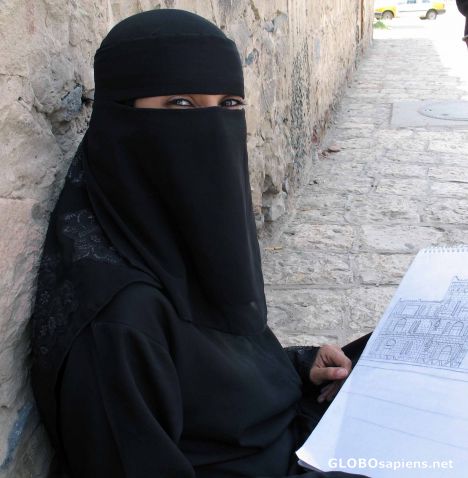 Postcard yemenite girl (for Rangutan)