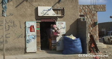 Postcard Shop on Socotra