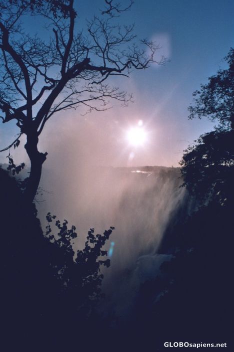 Postcard Evening on Victoria Falls