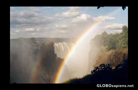 Postcard Victoria Falls