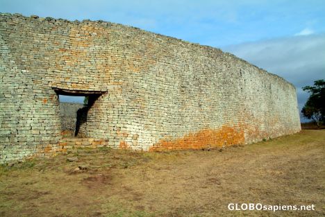 Postcard Great Zimbabwe - Great Enclosure's Outside Wall