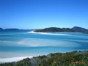 Whitehaven beach in all its glory, from vantage point.
