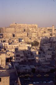 Aleppo Castle, Syria, View fom my hotel