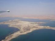 Flying over Lake Nasser