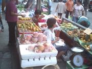 open fruit market in Bangkok