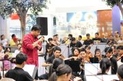 Fr. Marlowe A. Rosales, OFM with his Orchestra at Mall of Asia Manila