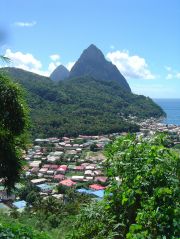 Soufrierre and The Pitons