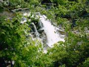 Waterfall on Corner Brook Stream trail