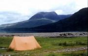 Boys' tent at Annat, S. side of Loch Torridon