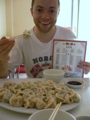 60 delicious dumplings for only 18 RMB!!