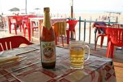 Gokarna is officially dry, but the beach shacks serve alcohol