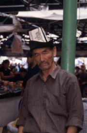 A man, Bischkek, Osh Market