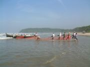 The Drive-in Beach of Muzhappilangad, Kannur, North Kerala.