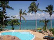 Resort pool & private beach