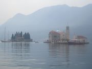 Perast, from our tiny tin boat