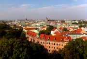 Old Town's panorama seen from the Wawel's Bell Tower, where the Sigismund Bell hangs.