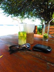Supposedly the island's best mojito (it is actually quite good)