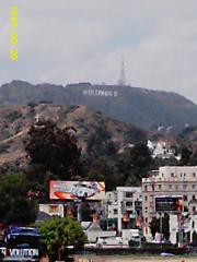 The Hollywood Sign, from the Kodak Theater