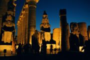 Luxor Temple. Cleopatra's ghost.