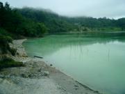 Danau Linow, a colorful lake near Tomohon