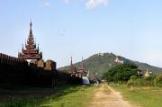 Mandalay Hill and Palace Wall
