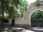 gateway to one of the bodegas in the Maipu district