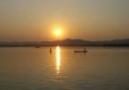 Irrawadi Sunset Somewhere Between Mingun and Mandalay