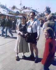 Edita & Rudi at Oktoberfest