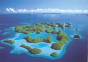 Dazzling archipelago Seventy Islands in Palau