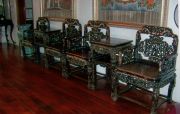 Beautiful furniture at Pinang Peranakan Mansion
