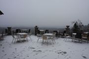 Il Ristorante del Sole, I just appreciated the snow there, not time for food