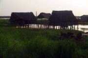 Porto Novo, houses on stilts