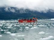 San Rafael's Glacier - Hercules motorboat