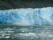 San Rafael Glacier - Piece of ice breakinf off