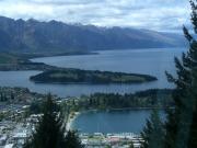 Picturesque of Queenstown from the Gondola