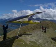 Hang gliding at The Remarkables