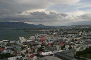 View over Reykjavik from Hallgrimskirkja Church