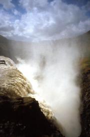 Iceland, Gullfoss Waterfall