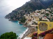 The vertigo inducing town of Poisitano on the Amalfi coast