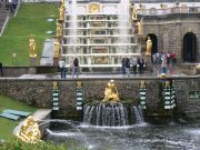 Gardens and fountains of Peterhof