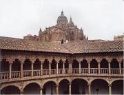 Las Dueñas cloisters [cathedral behind] Salamanca