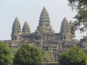 This is my favourite Angkor Wat picture taken.It has all the five minarets.