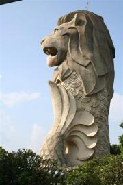 Merlion Statue