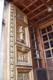 Detail of door panel, San Francesco, Assisi