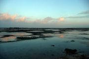 Ujung Genteng beach nearing sunset
