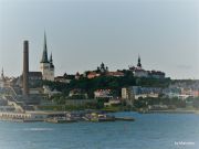 Coastal view of Tallinn