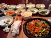 Meal at Midami Japanese-Korean restaurant