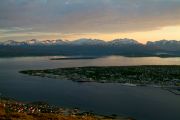 Tromso from the mountain