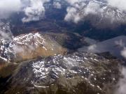Cordillières des Andes sight plane